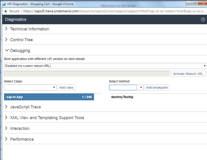 APUI5-diagnostics-tool-debu
